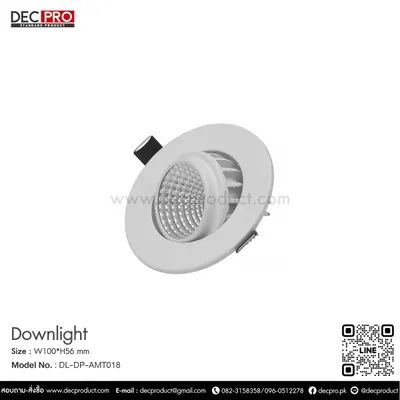 โคมไฟดาวไลท์หน้ากลม  LED 5W